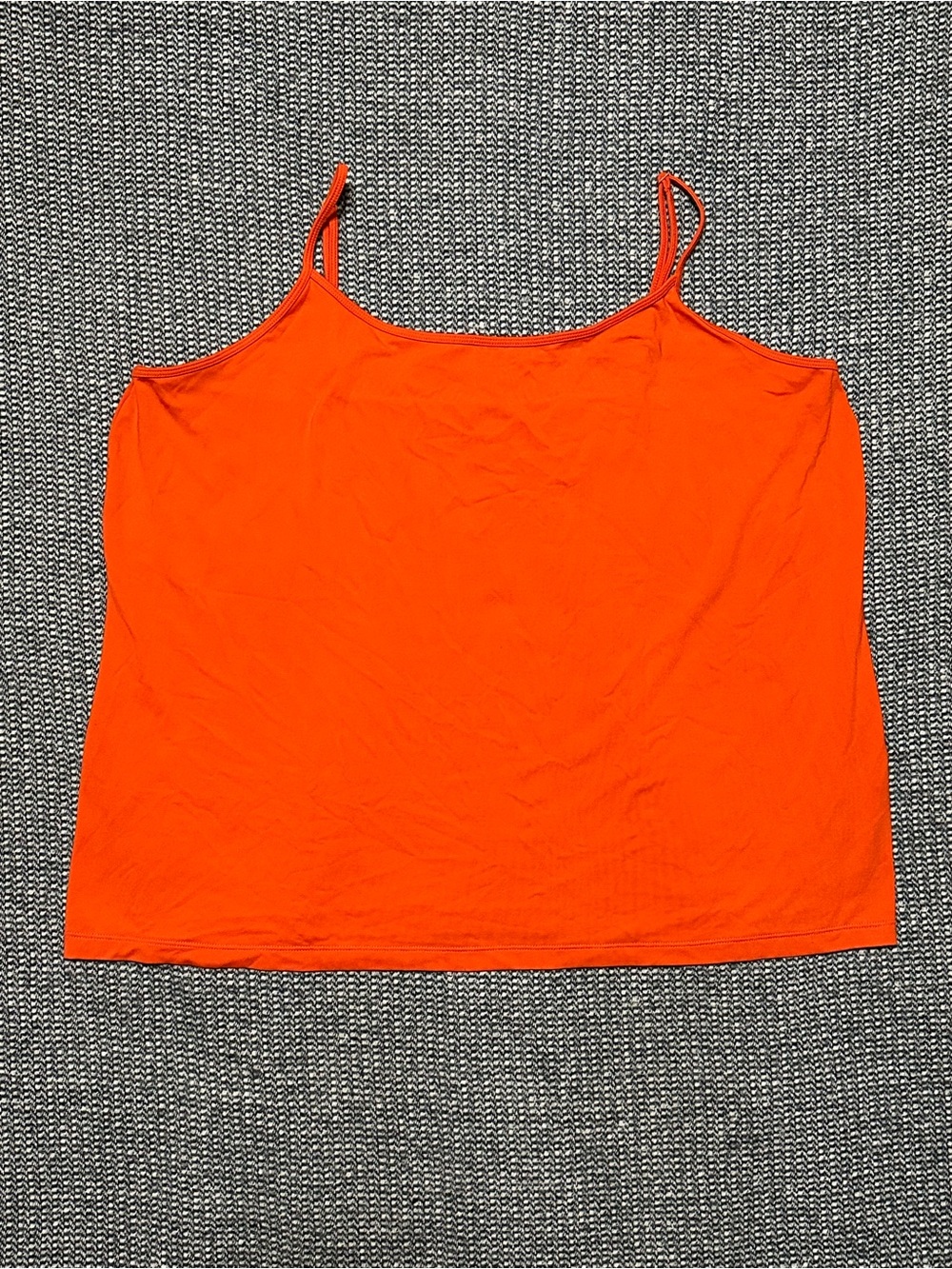 Lane Bryant Bright Orange Spaghetti Strap Camisole